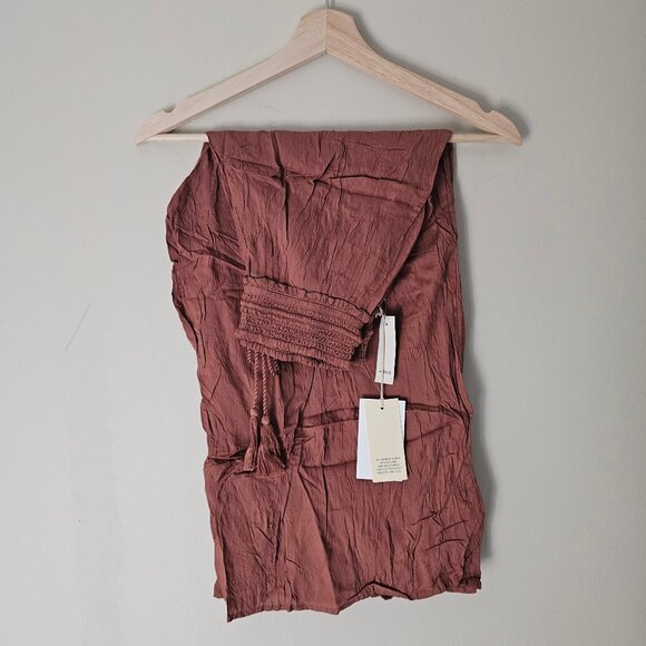 Aritzia Wilfred Nanterre Pant - Mocha - Sz XS - NWT - Picture 2 of 13